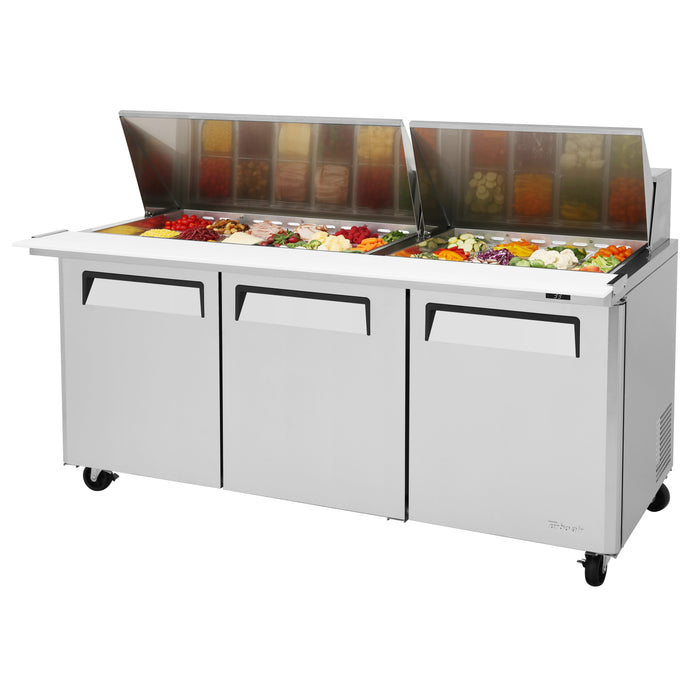 Turbo Air, MST-72-30-N, Refrigerated Counter, Mega Top Sandwich / Salad Unit