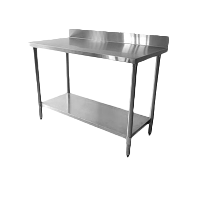 Thunder Group, SLWT42484F4, Work Table,  73" - 84", Stainless Steel Top