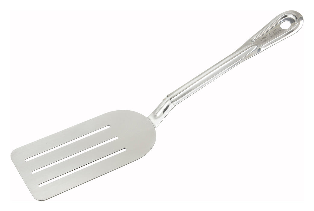 Winco, STN-8, Turner, Slotted, Stainless Steel