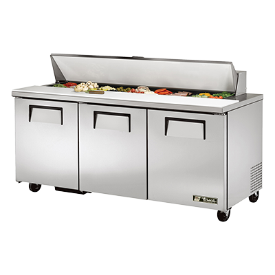 True Manufacturing, TSSU-72-18-HC, Mostrador refrigerado, Unidad de sándwiches/ensaladas