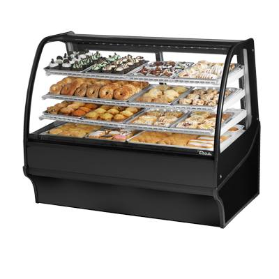 True Manufacturing, TDM-DC-59-GE/GE-S-S, Display Case, Non-Refrigerated Bakery