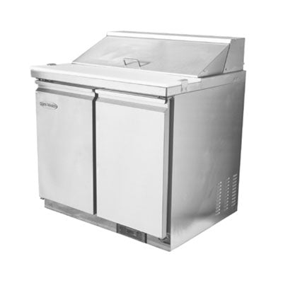 Serv-Ware, SP36-8-HC, Refrigerated Counter, Sandwich / Salad Unit