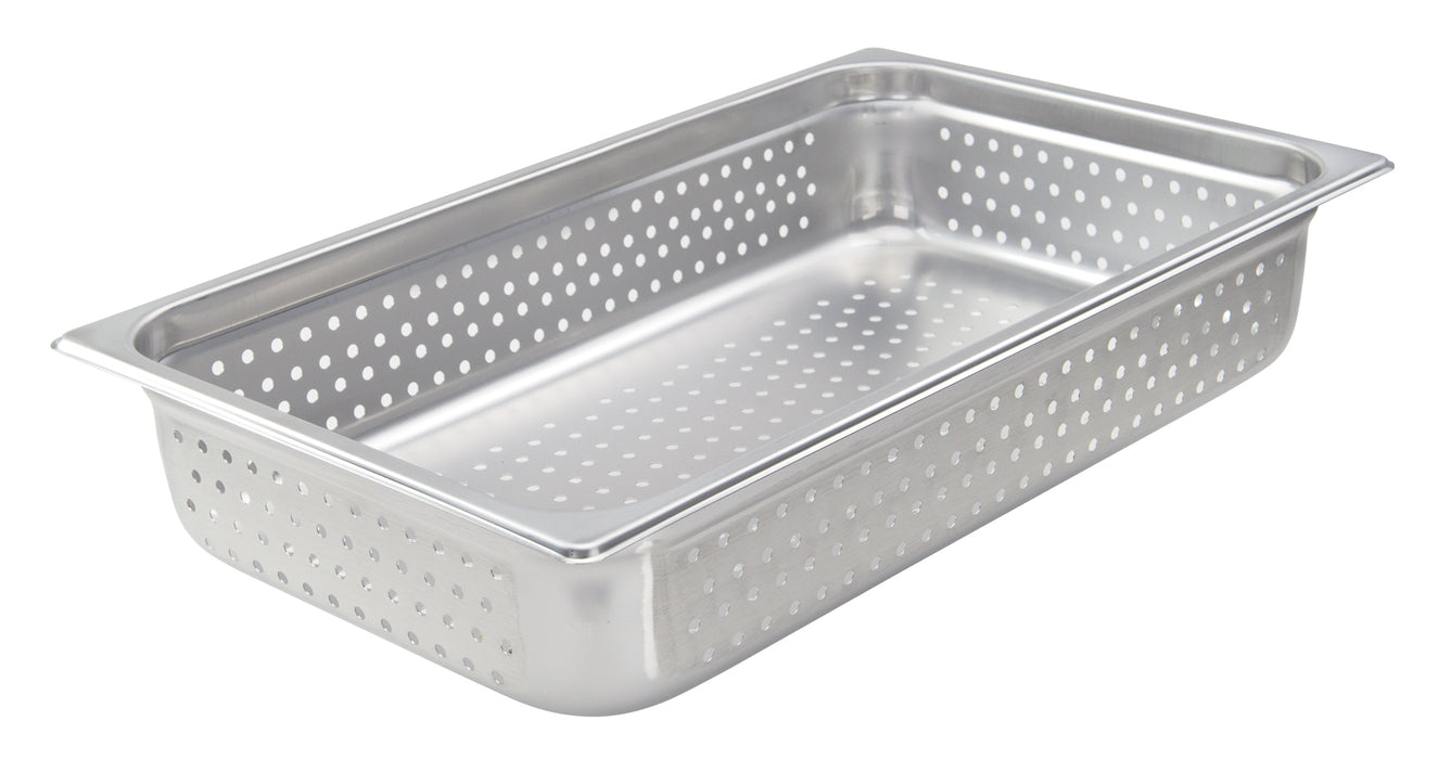 Winco, SPJH-104PF, Steam Table Pan, Stainless Steel