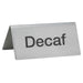 Winco, SGN-102, Tabletop Sign, Tent / Card