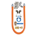 BK Resources, BKG-GHC-7560-SWSP3, Gas Connector Hose Kit