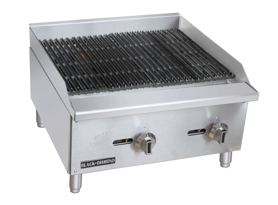 Adcraft - Admiral Craft Equipment, BDECTC-24/NG, Gas Charbroiler