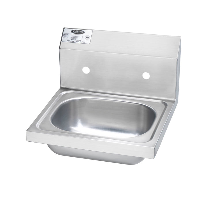 Krowne Metal, HS-20-LF, Hand Sinks