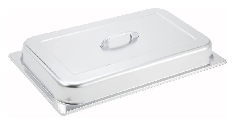 Winco, C-DCF, Tapa de acero inoxidable para bandeja de mesa de vapor