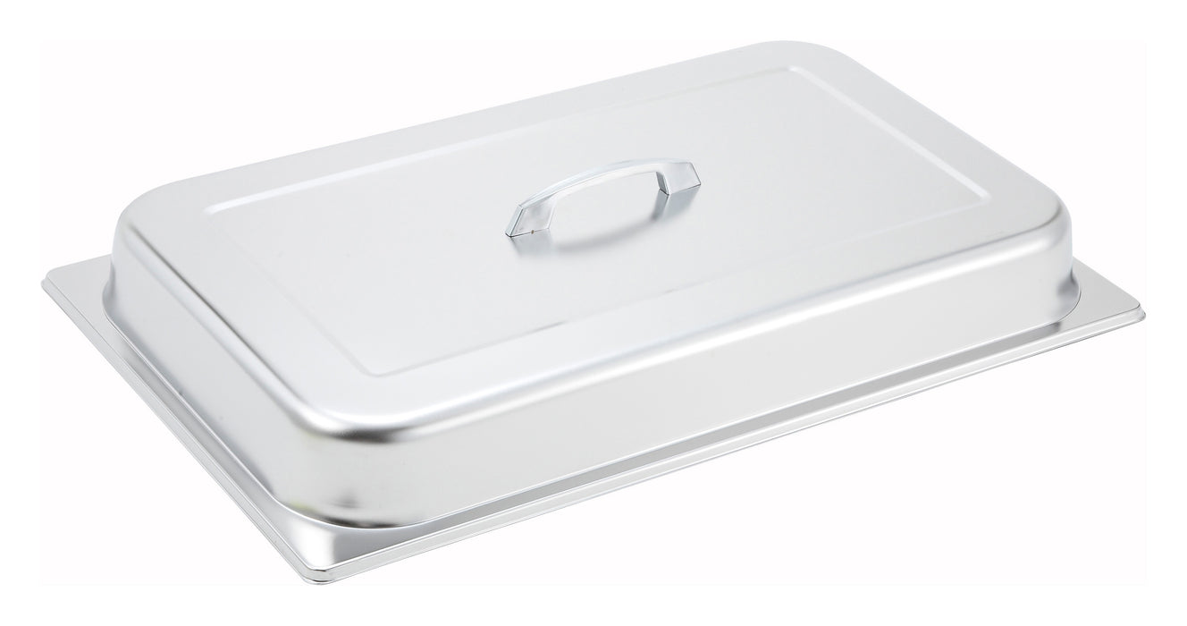 Winco, C-DCF, Steam Table Pan Cover, Stainless Steel