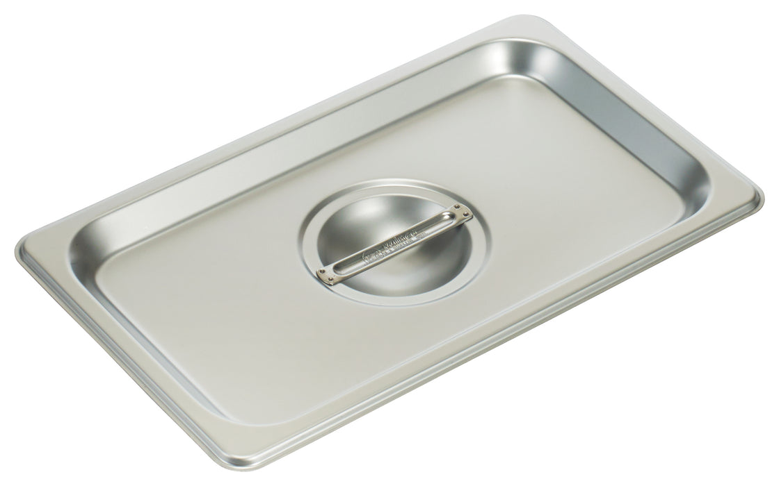 Winco, SPSCQ, Steam Table Pan Cover, Stainless Steel
