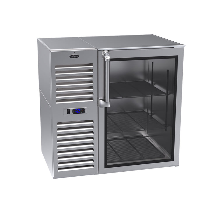 Krowne Metal, BS36L-KNS-L, Refrigeration- Self-Contained Back Bar Cooler