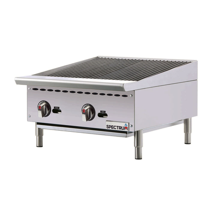 Winco, NGCB-24R, Charbroiler, Gas, Countertop