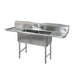 BK Resources, BKS6-2-18-14-18TS, Sink, (2) Two Compartment