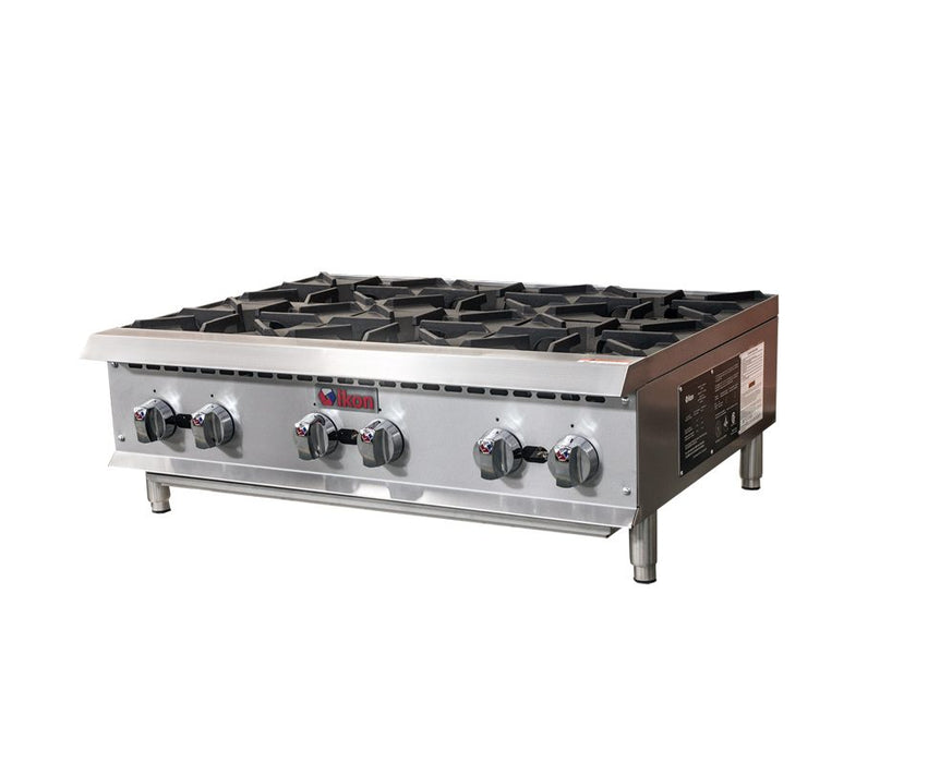 MVP, IHP-6-36, Gas hotplate - 6 burner