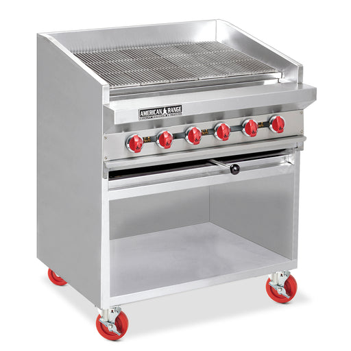 American Range, ADJF-72, Charbroiler, Gas, Floor Model