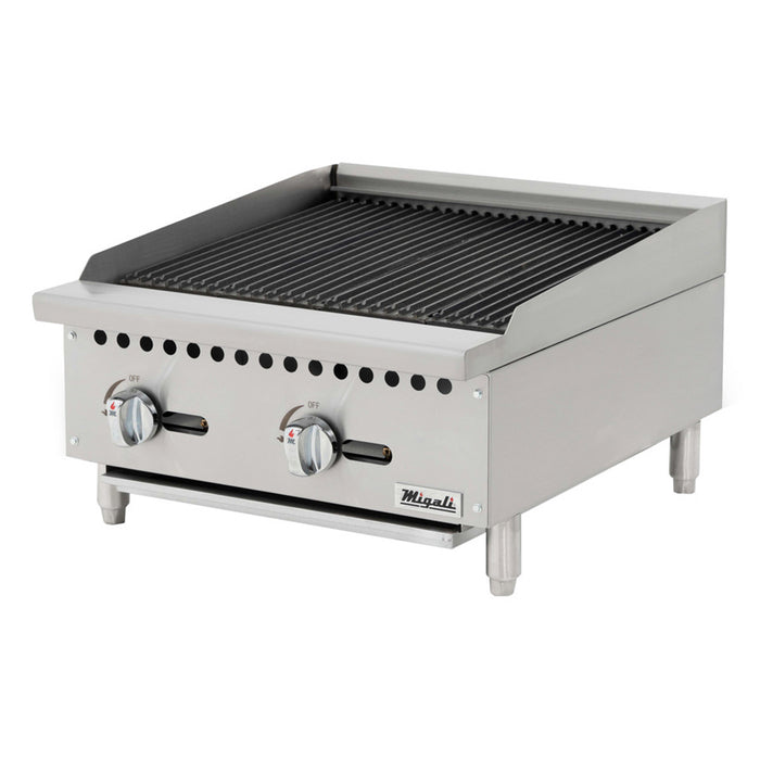 Migali, C-RB24, Commercial Counter-top Radiant Broiler
