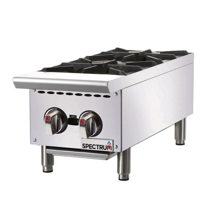 Winco, NGHP-2, Hotplate, Countertop, Gas