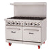 Migali, C-RO8B-LP, Commercial Range with Oven