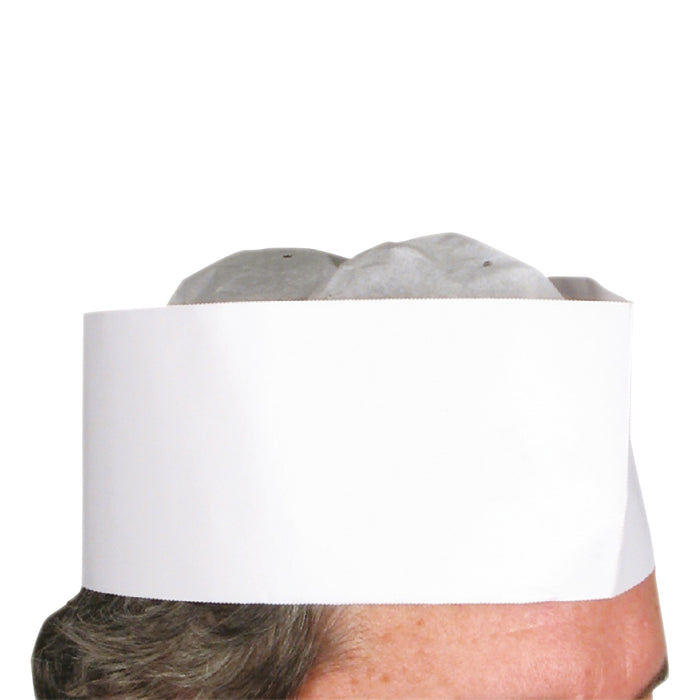 Winco, DCH-3, Disposable Chef's Hat