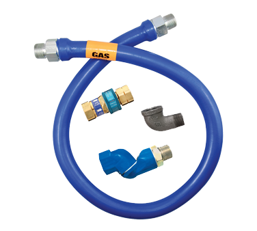 Dormont Manufacturing, 1650BPQS48, Gas Connector Hose Assembly