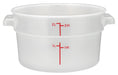 Winco, PTRC-2, Round Food Storage Containers