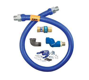 Dormont Manufacturing, 16125BPQSR60, Gas Connector Hose Assembly