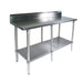 BK Resources, VTTR5-9624, Work Table,  85" - 96", Stainless Steel Top