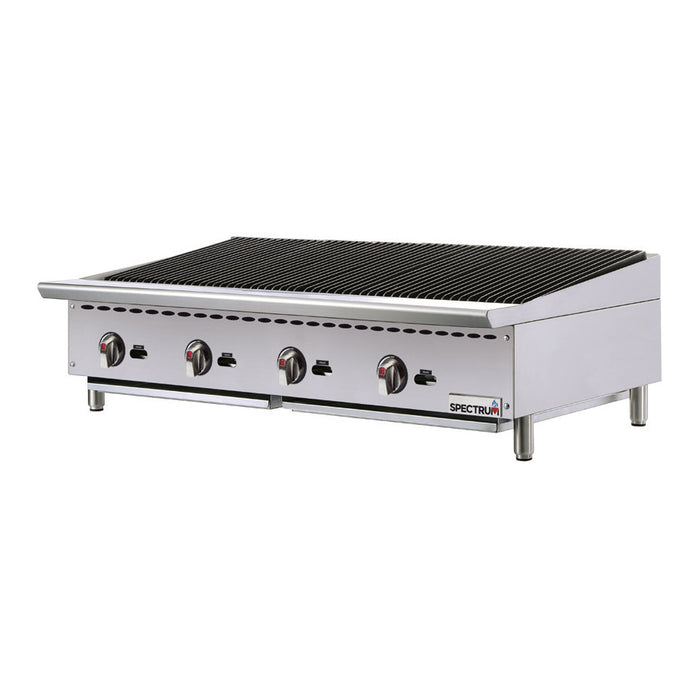 Winco, NGCB-48R, Charbroiler, Gas, Countertop