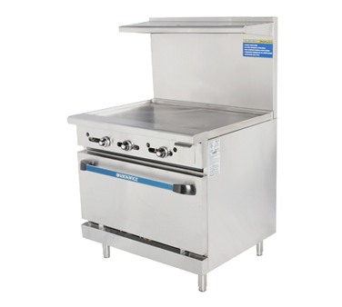 Turbo Air, TAR-36G, Range, 36" Restaurant, Gas, Natural Gas
