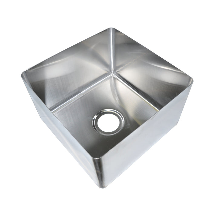 BK Resources, BKFB-2424-14-16, Sink Bowl, Weld-In / Undermount