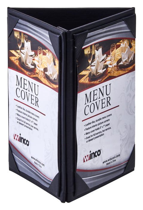 Winco, LMTT-57BK, Tabletop Sign, Tent / Menu