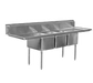 Serv-Ware, 3CWPH18182-24, Sink, (3) Three Compartment