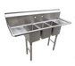 Serv-Ware, CS3CWP1410212-V, Sink, (3) Three Compartment
