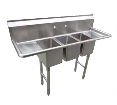 Serv-Ware, CS3CWP1614212, Sink, (3) Three Compartment