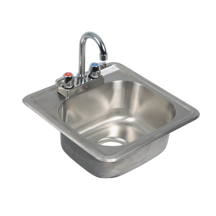 BK Resources, BK-DIS-1515-P-G, Sink, Drop-In