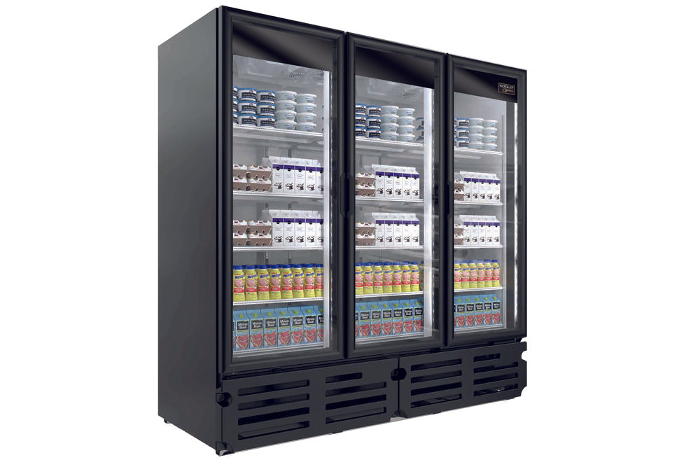 MVP, LX-74RB, Black Merchandiser Refrigerator