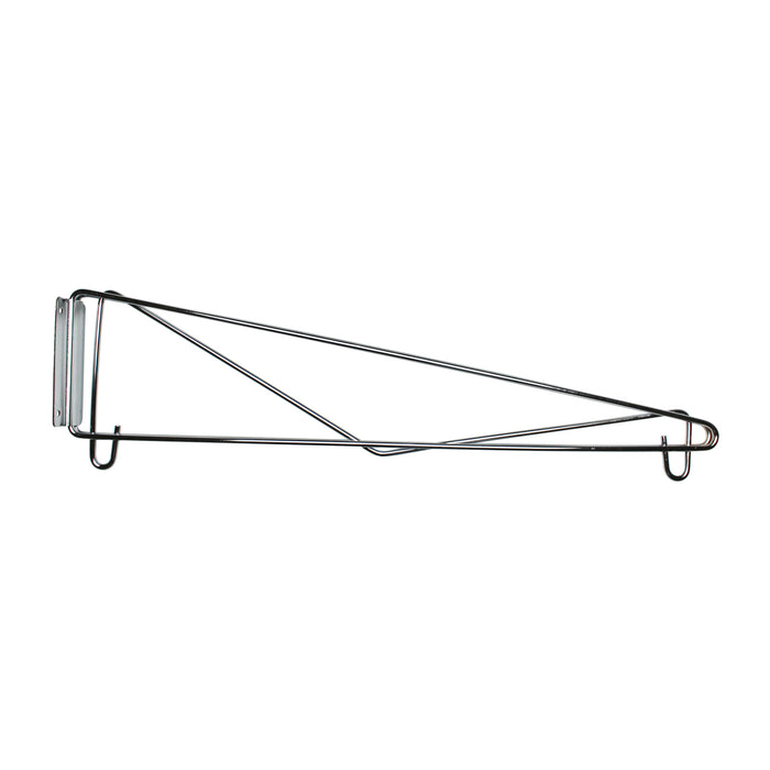Thunder Group, WBSV021, Shelving; Chrome Plated Single Wall Bracket