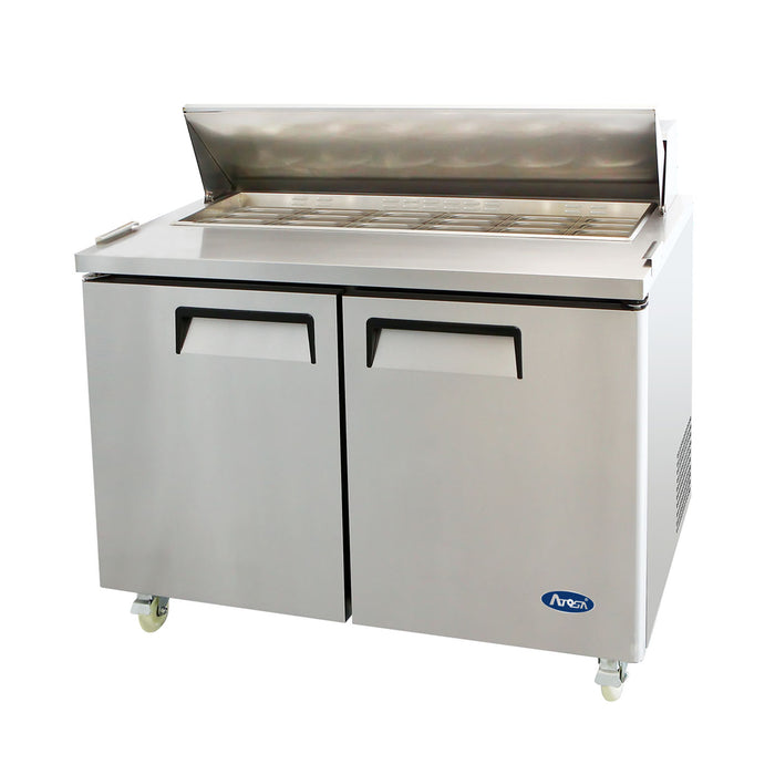 Atosa USA, MSF8306GR, Refrigerated Counter, Mega Top Sandwich / Salad Unit