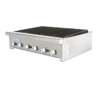 Turbo Air, TARB-36, Charbroiler, Gas, Countertop, Heat Resistant, 36" W