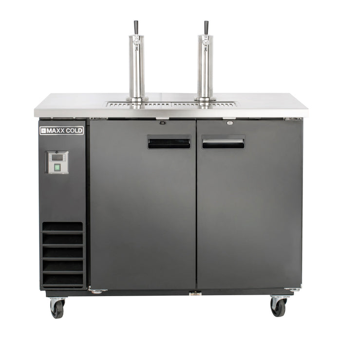 Maxx Cold, MXBD48-2BHC, Draft Beer Cooler