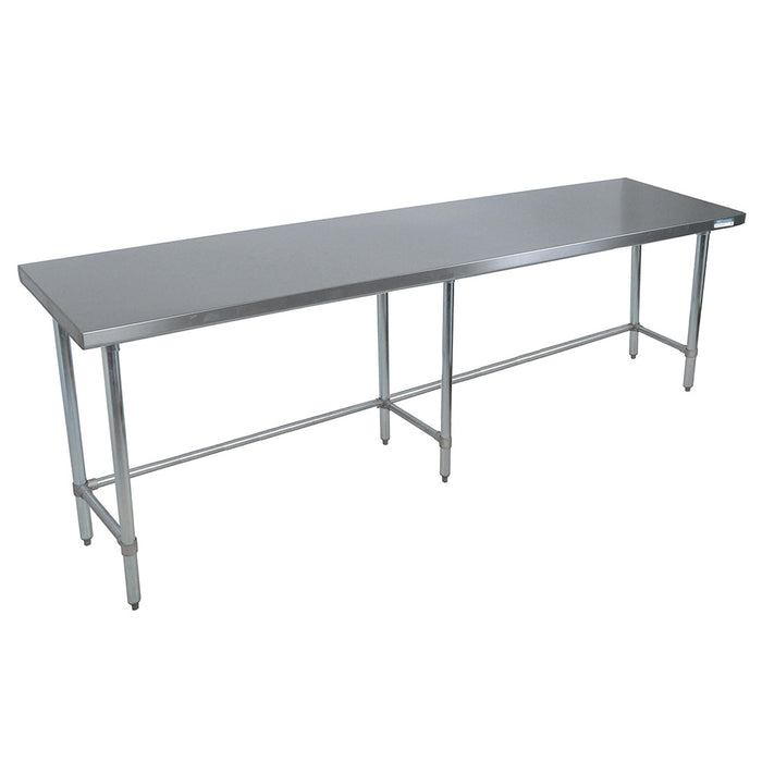 BK Resources, QVTOB-8430, Work Table,  73&quot; - 84&quot;, Stainless Steel Top