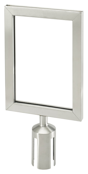 Winco, CGSF-12S, Crowd Control Stanchion Sign / Frame