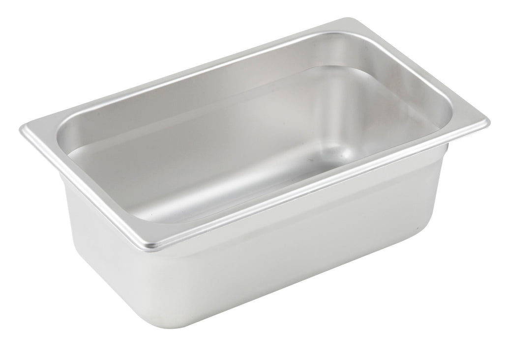 Winco, SPJL-404, Steam Table Pan, Stainless Steel