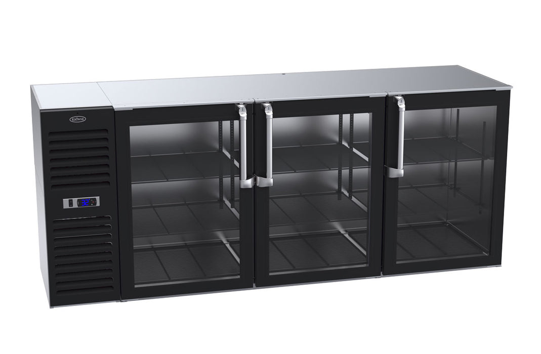 Krowne Metal, BS84L-GNS-LLR, Refrigeration- Self-Contained Back Bar Cooler