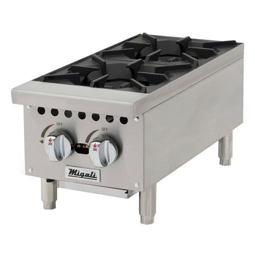 Migali, C-HP-2B-12, Commercial Counter-top Range Hot Plate
