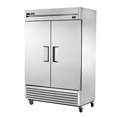 True Manufacturing, TS-49F-HC, Freezer, Reach-In, 115V, Two-Section, Stainless Steel Door