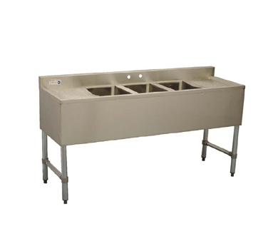 Serv-Ware, BAR3B38-CWP, Underbar Sink Units