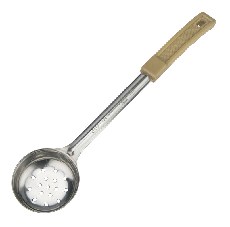 Winco, FPPN-3, Spoon, Portion Control, Tan, Stainless Steel