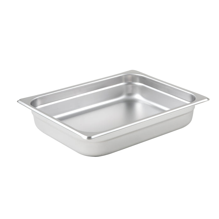 Winco, SPJL-202, Steam Table Pan, Stainless Steel