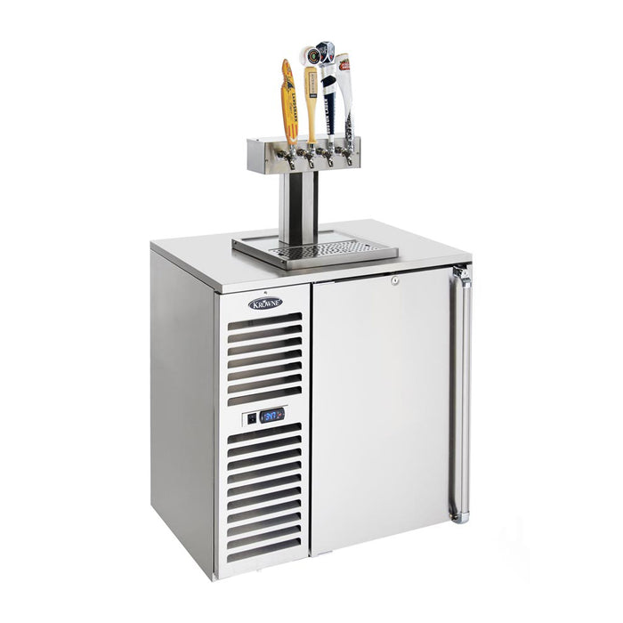 Krowne Metal, DB36L-BSS-R, Draft Beer Cooler